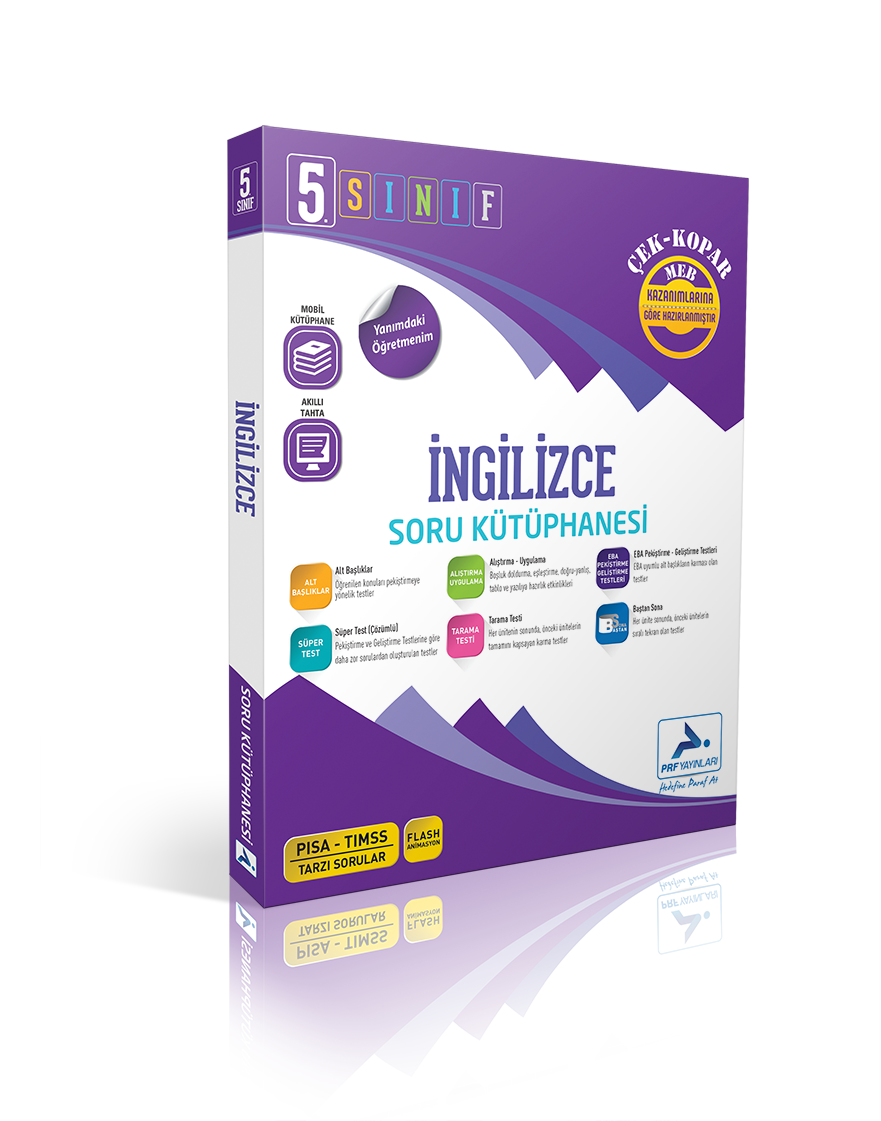 5. Sınıf İngilizce Soru Kütüphanesi