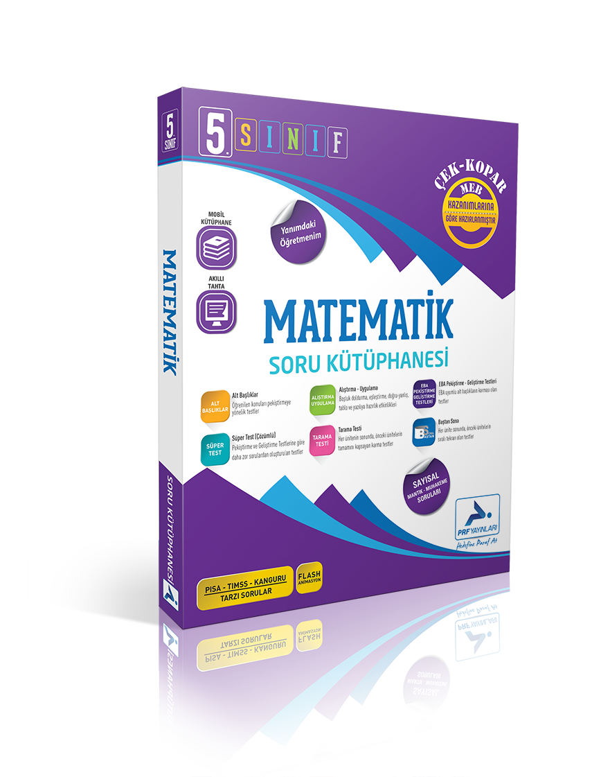 5. Sınıf Matematik Soru Kütüphanesi PRF Yayınları