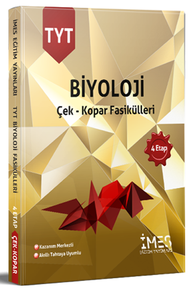 TYT Biyoloji Çek Kopar Fasikülleri 4 Etap İMES Eğitim Yayınları