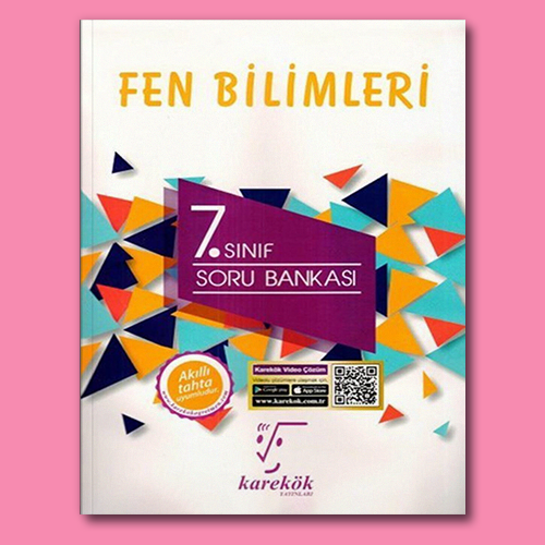 7. Sınıf Fen Bilimleri Soru Bankası Karekök Yayınları