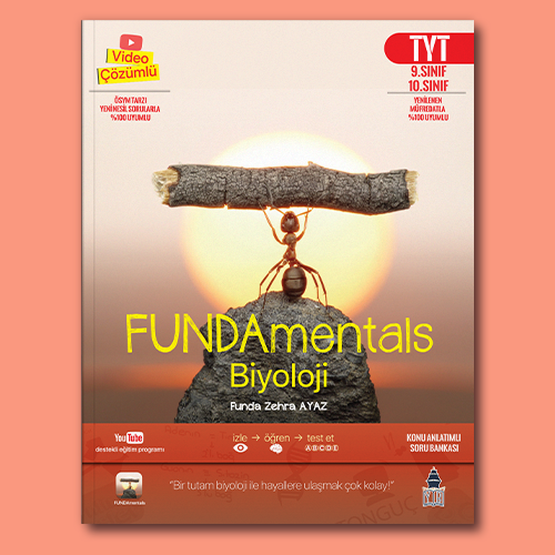 FUNDAmentals Biyoloji TYT Konu Anlatımlı Soru Bankası