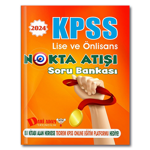 KPSS Lise Ve Ön Lisans Nokta Atışı Soru Bankası DahiAdamYayınları