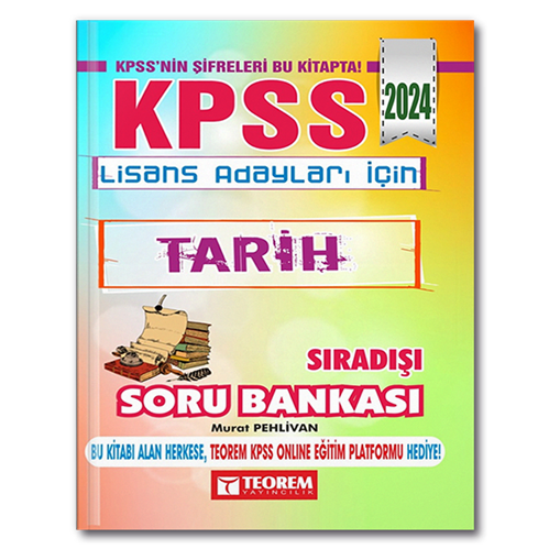KPSS Lisans Tarih Sıradışı Soru Bankası Teorem Yayıncılık