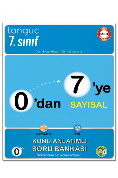 0'dan 7'ye Sayısal Konu Anlatımlı Soru Bankası